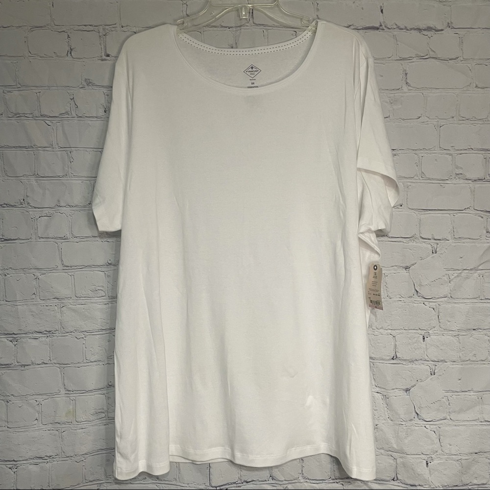 St. Johns Bay White T-shirt 3X